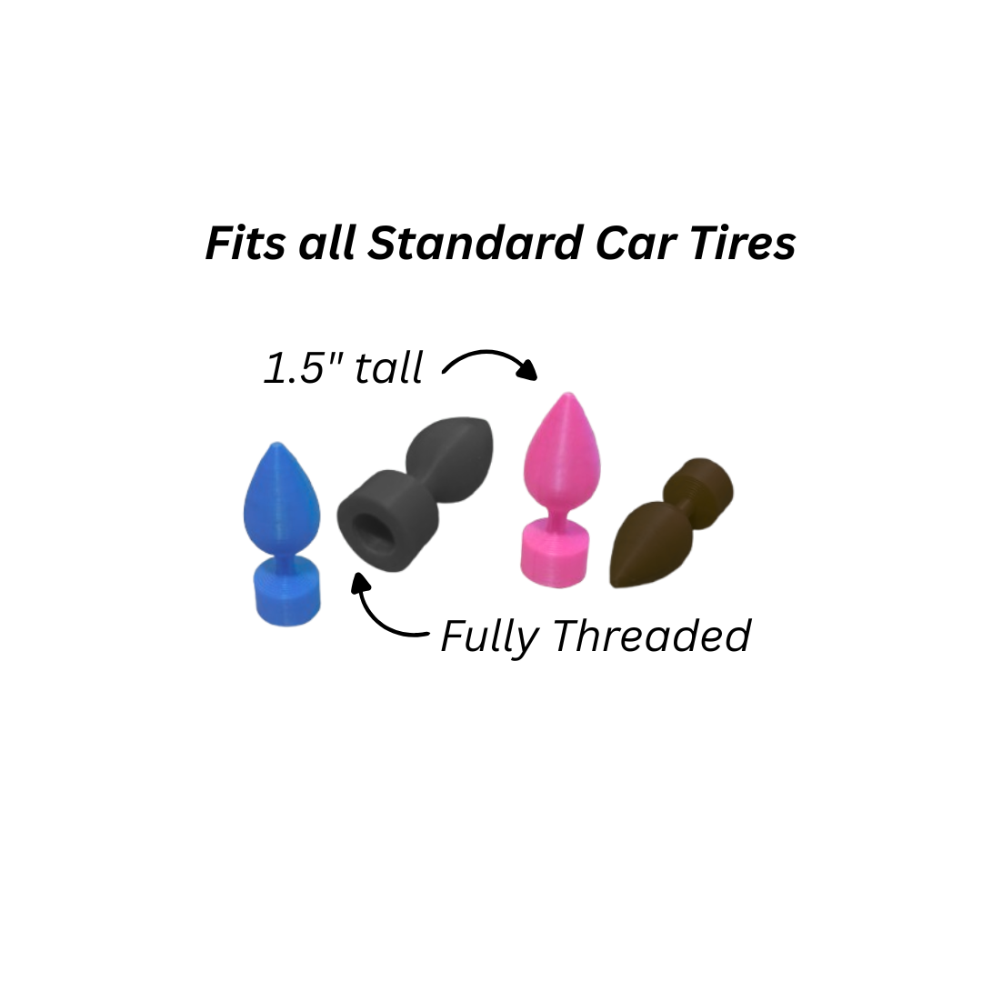 Butt Plug Valve Caps (4 Pack)